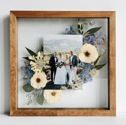 Hoa cưới ép khô