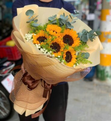 Bó hoa tốt nghiệp